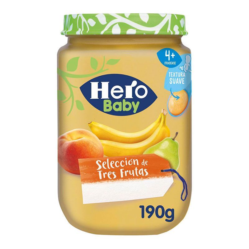 Pacote de economia mista Hero com 12 potes de frutas