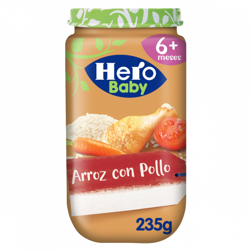 Hero Baby Potitos de Verduritas Con Pollo y Ternera, Alimento