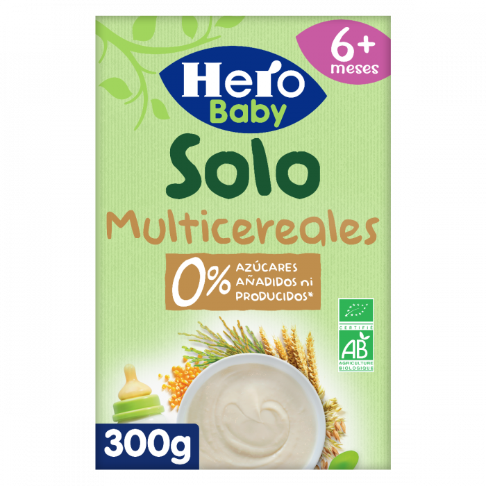 Cereales sin azúcar de verdad: Holle, Hipp, y Hero Baby Solo