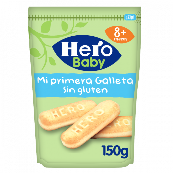 MI PRIMERA GALLETA SIN GLUTEN HERO BABY