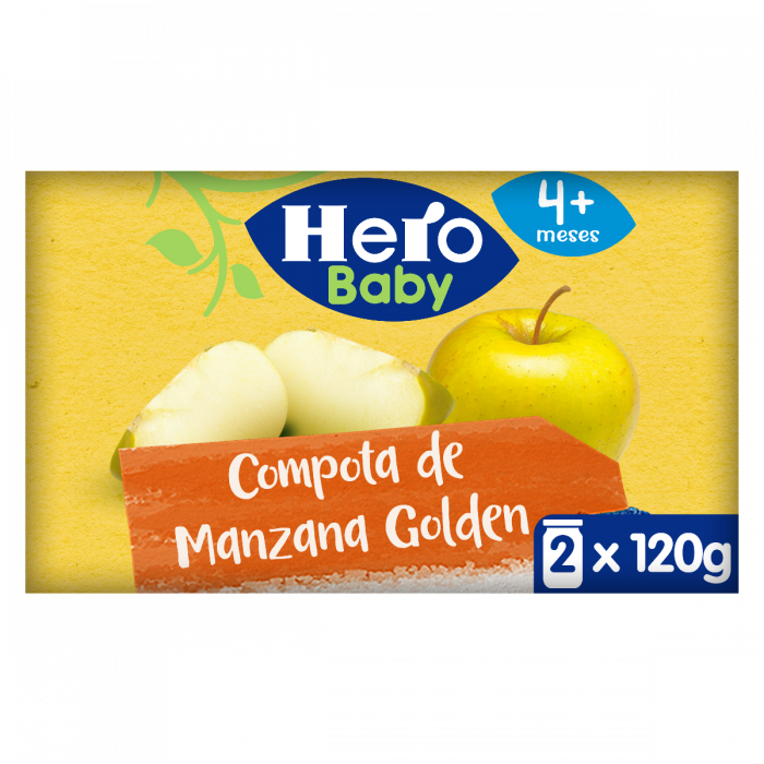 Pack de 12 Tarritos Hero Baby Selección de Frutas (+4 Meses